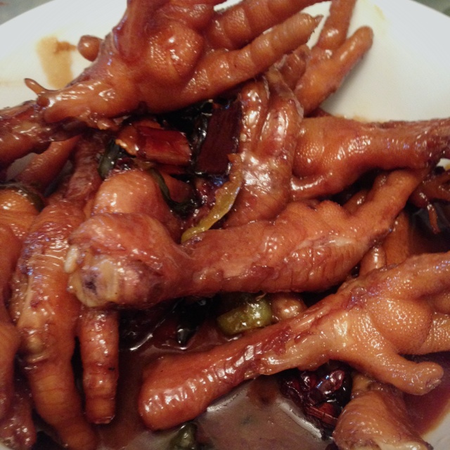卤鸡脚