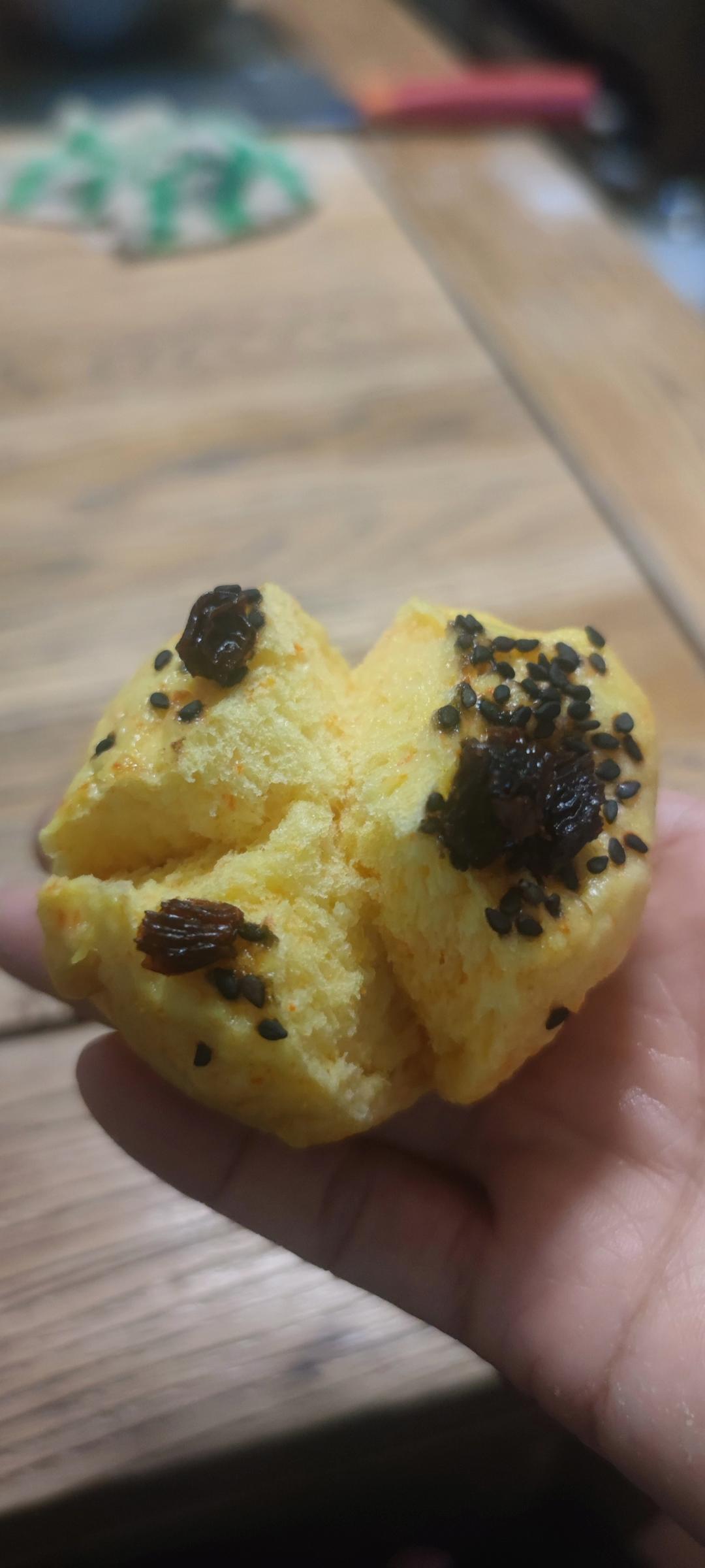 金灿灿的胡萝卜开花馒头💯自然爆口不藏私教程