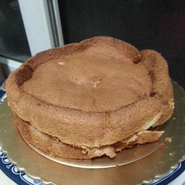 6寸戚风蛋糕（2蛋）