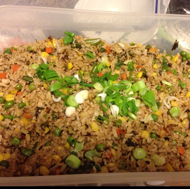 黄金虾仁炒饭
