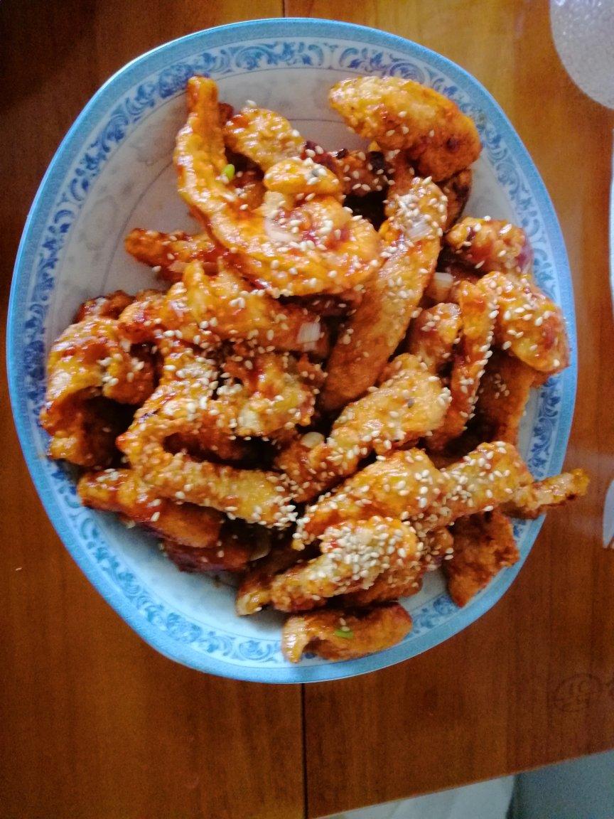 一次成功的糖醋鸡柳