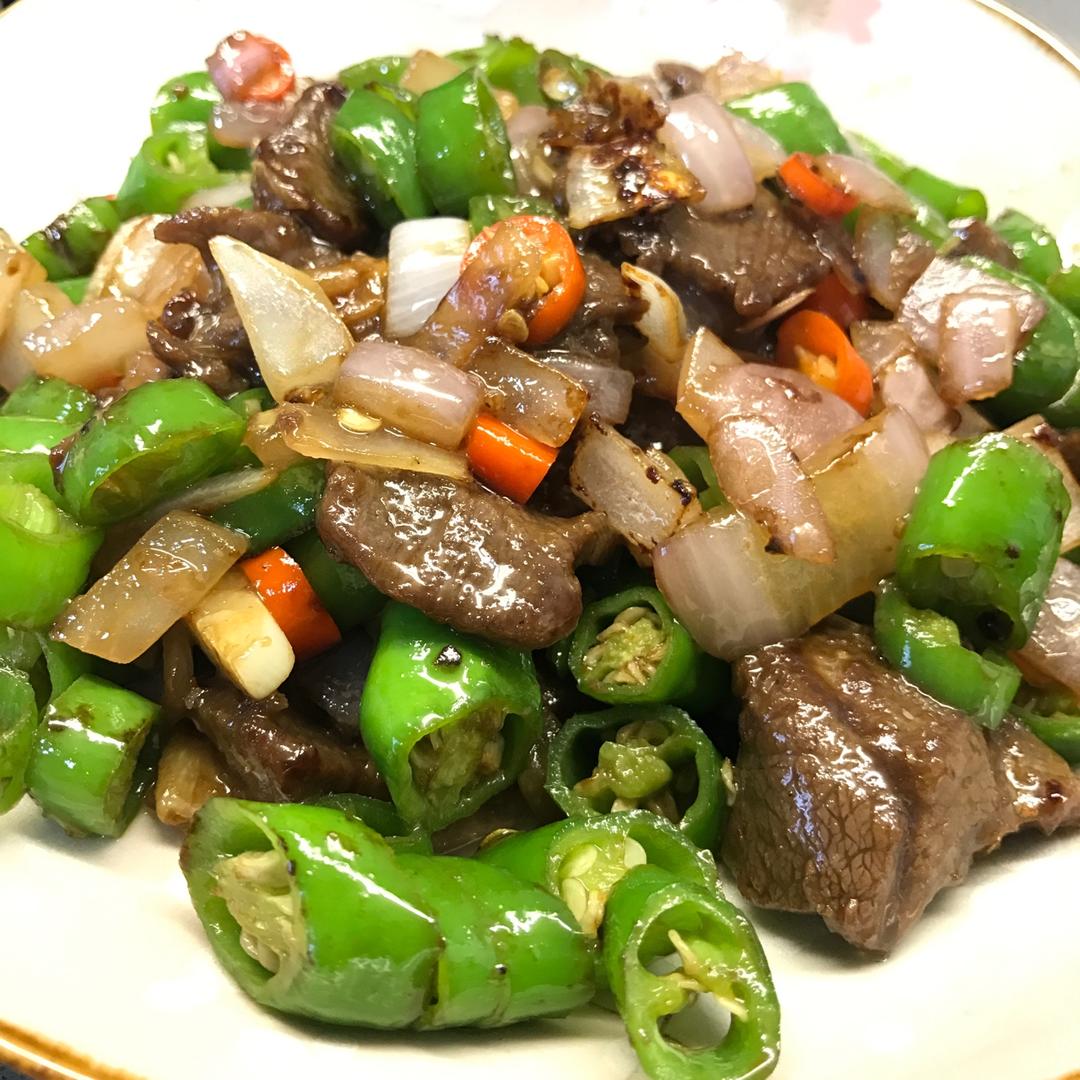 青椒牛肉