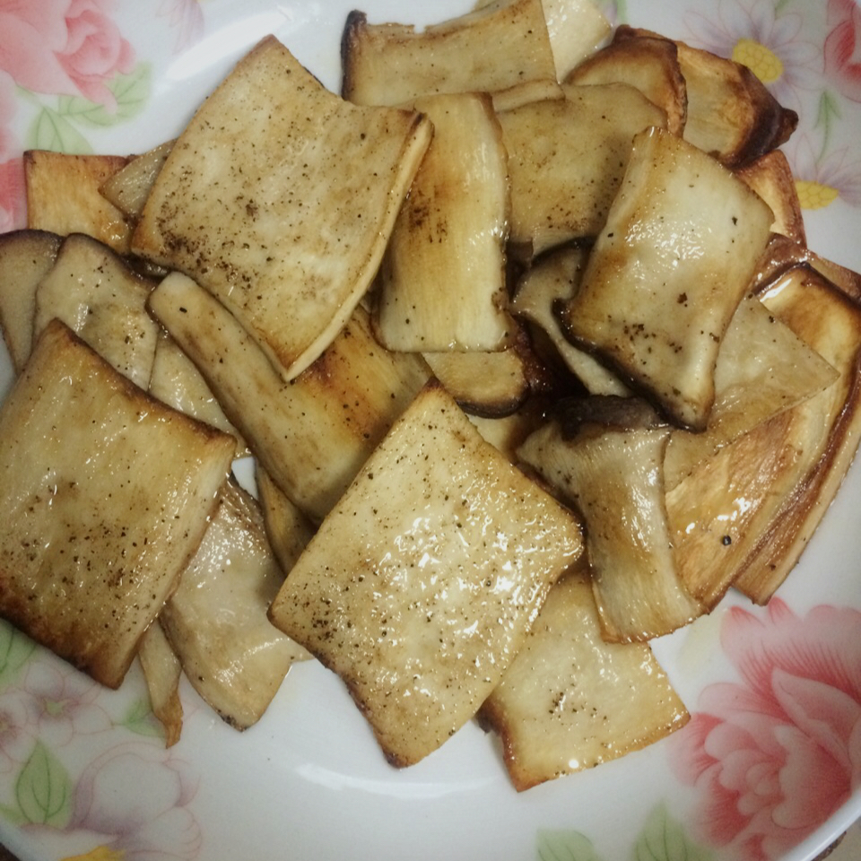 干煎杏鲍菇