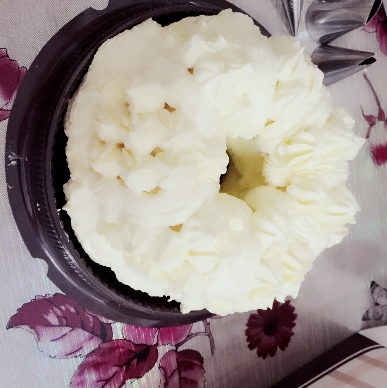 水光潋滟304z做的奶油奶酪霜适合韩式裱花