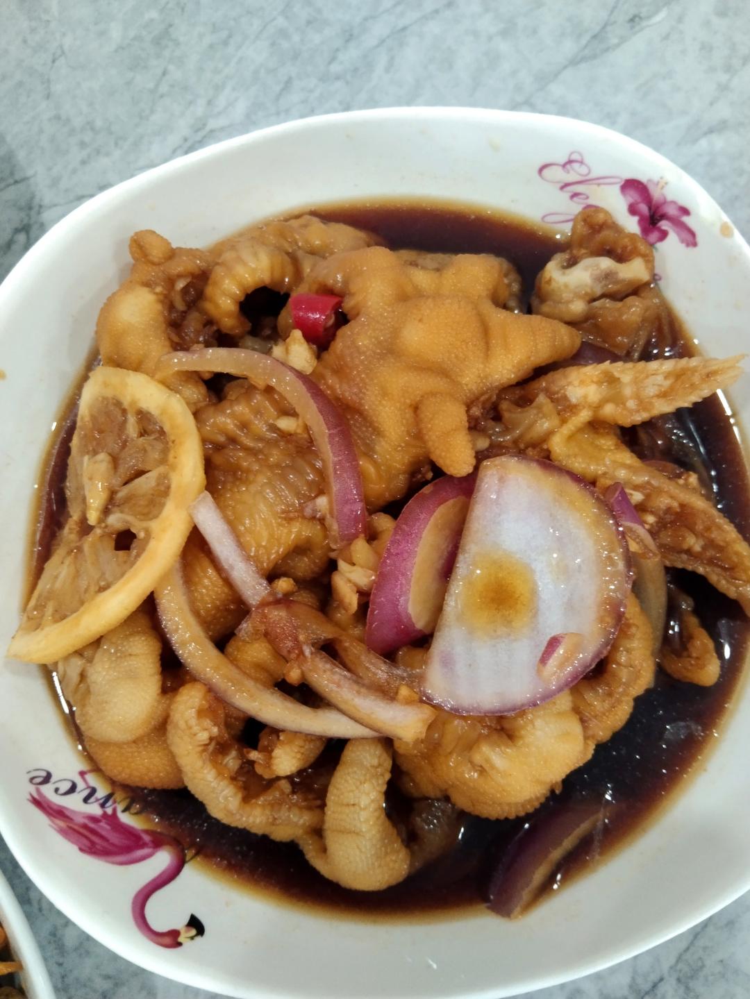 超简单的柠檬无骨鸡爪