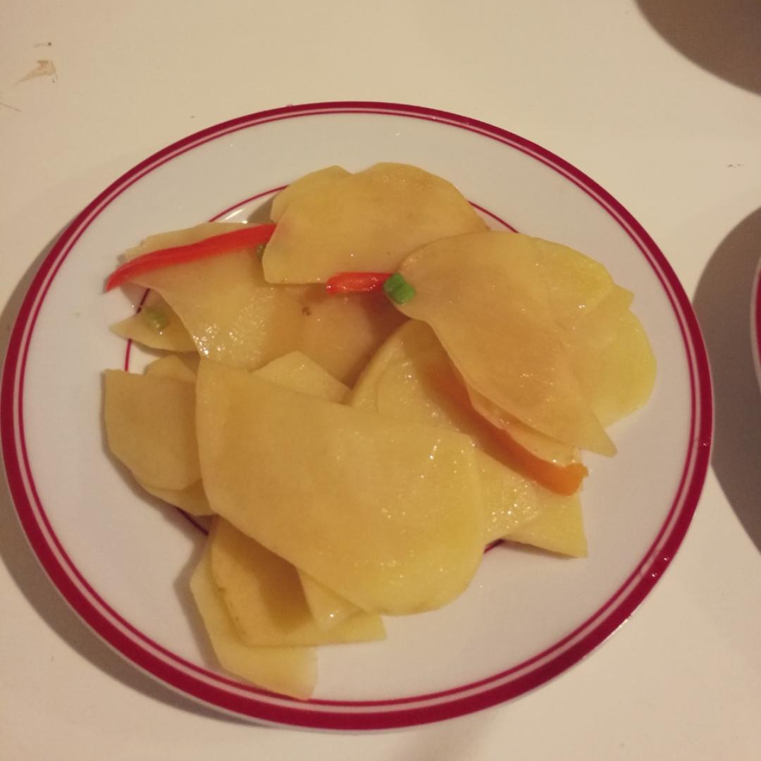 家常炒土豆片