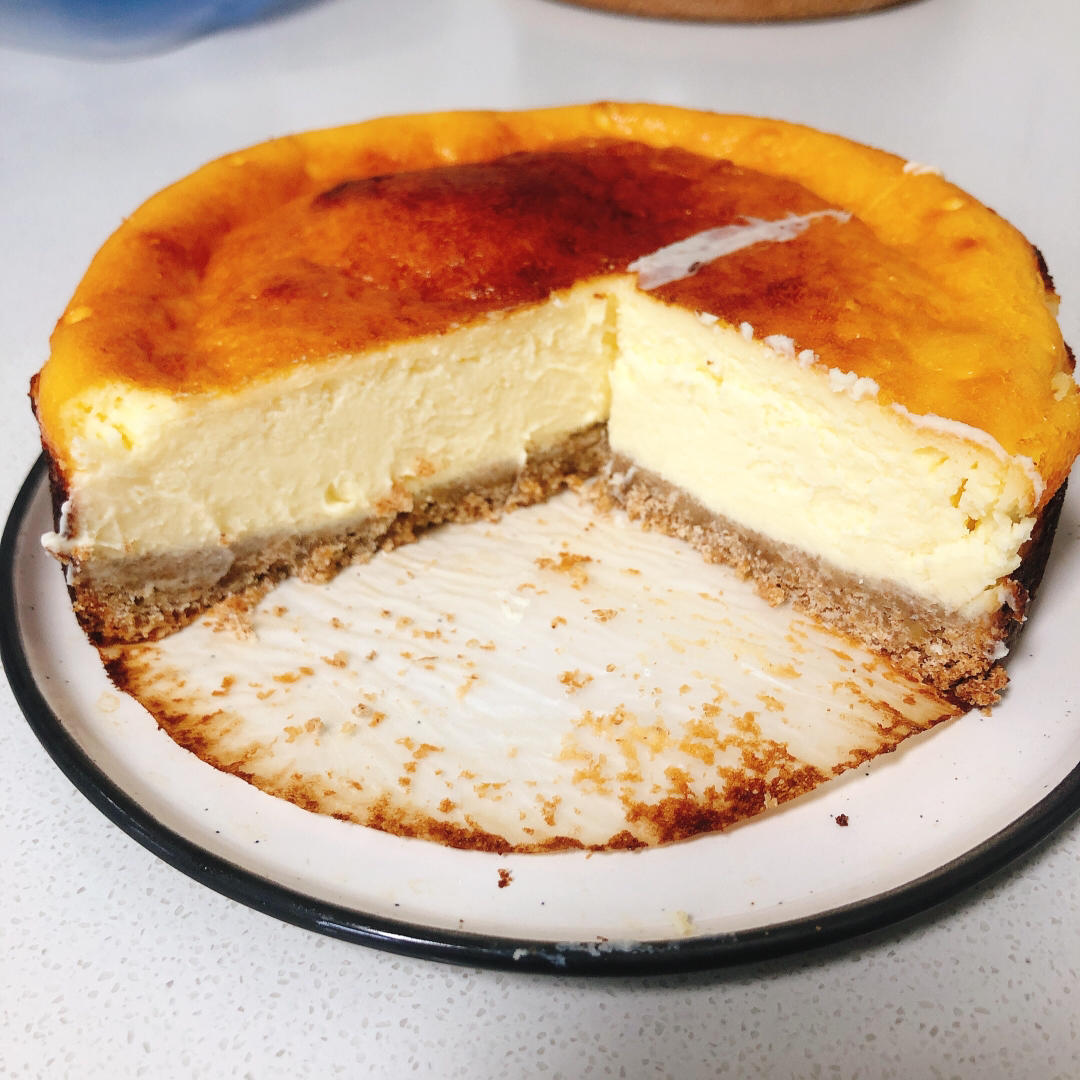 巴斯克芝士蛋糕『最简单的蛋糕』零失败🔥芝士控