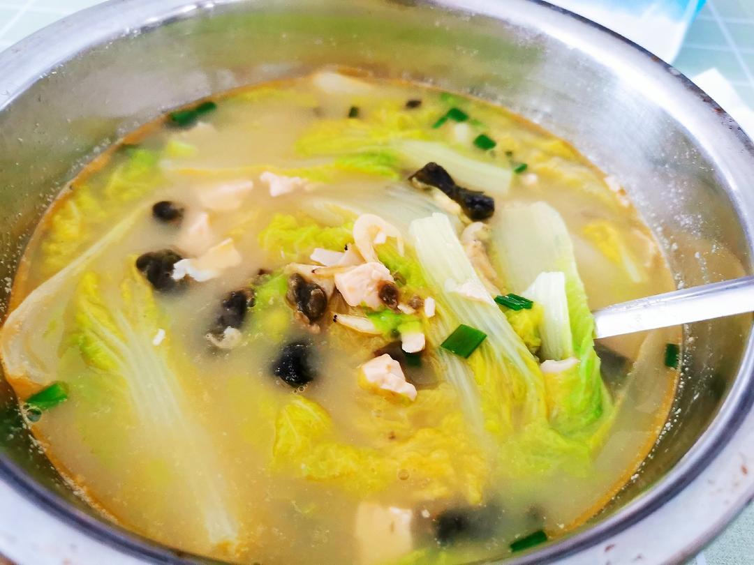 鲜掉眉毛的上汤娃娃菜