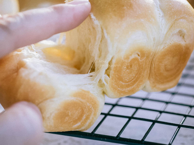 纯奶手撕吐司的做法 步骤1