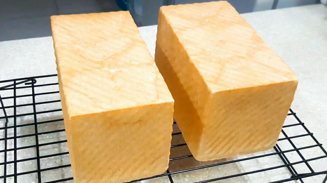 夺命软吐司(๑´ڡ`๑)超软拉丝极速方便的一次发酵吐司