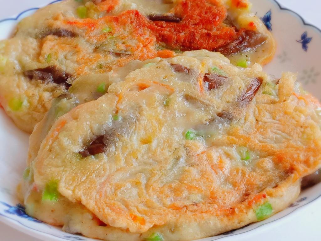 家常茄子🍆饼的做法