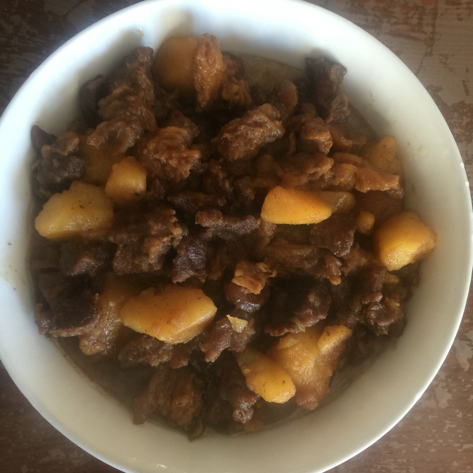 红烧牛肉土豆