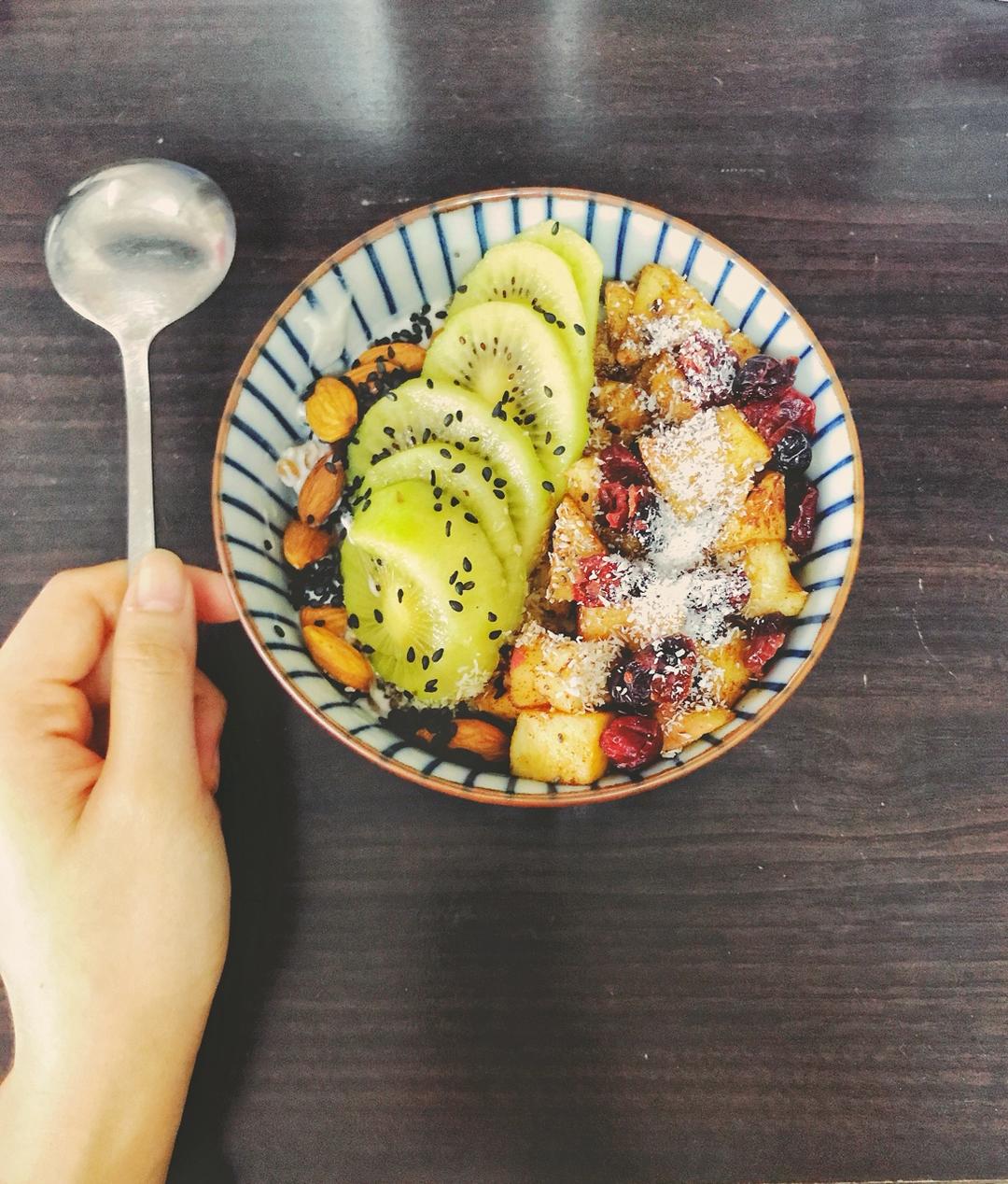 多口味牛奶钢切早餐燕麦粥丨健康·三餐