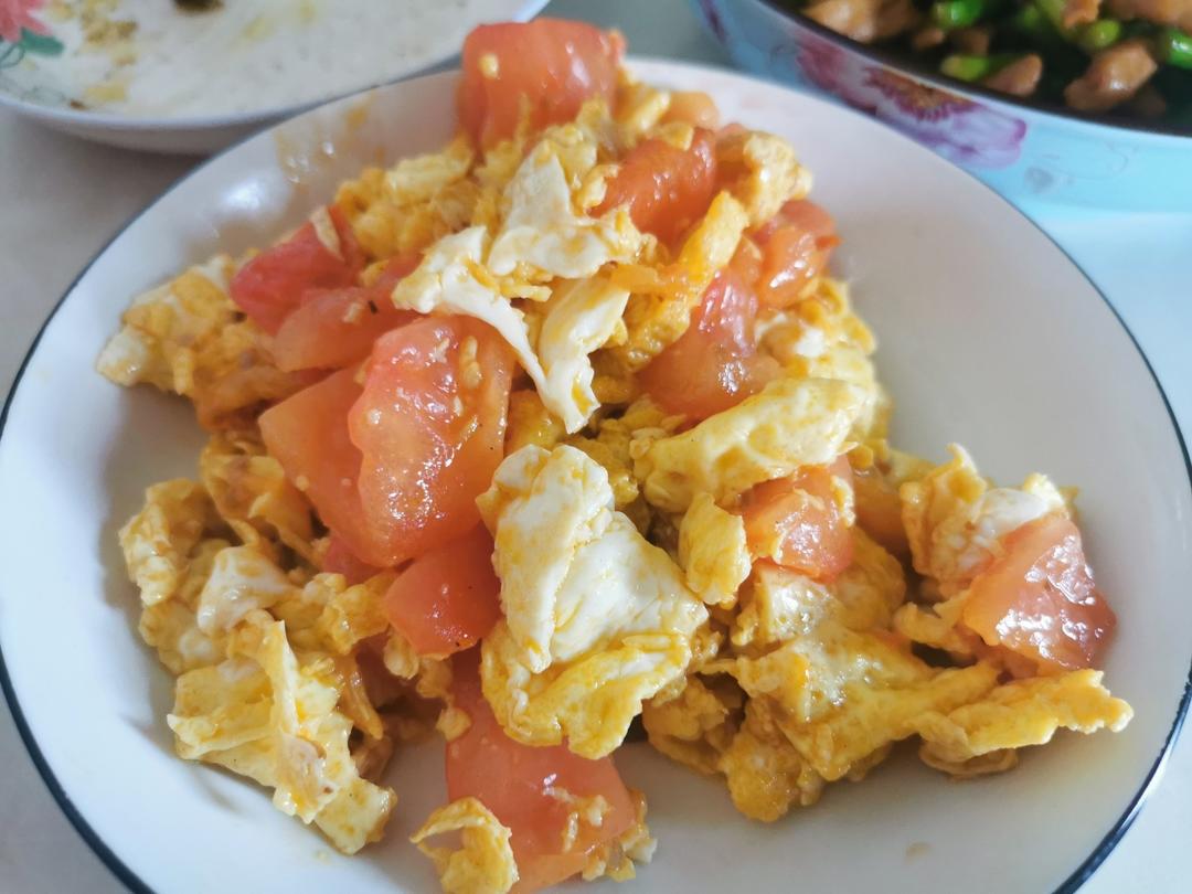 西红柿炒鸡蛋