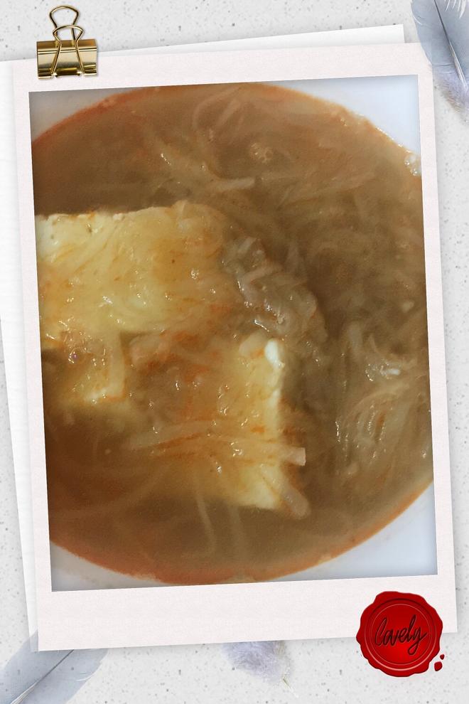 虾头豆腐萝卜丝汤的做法