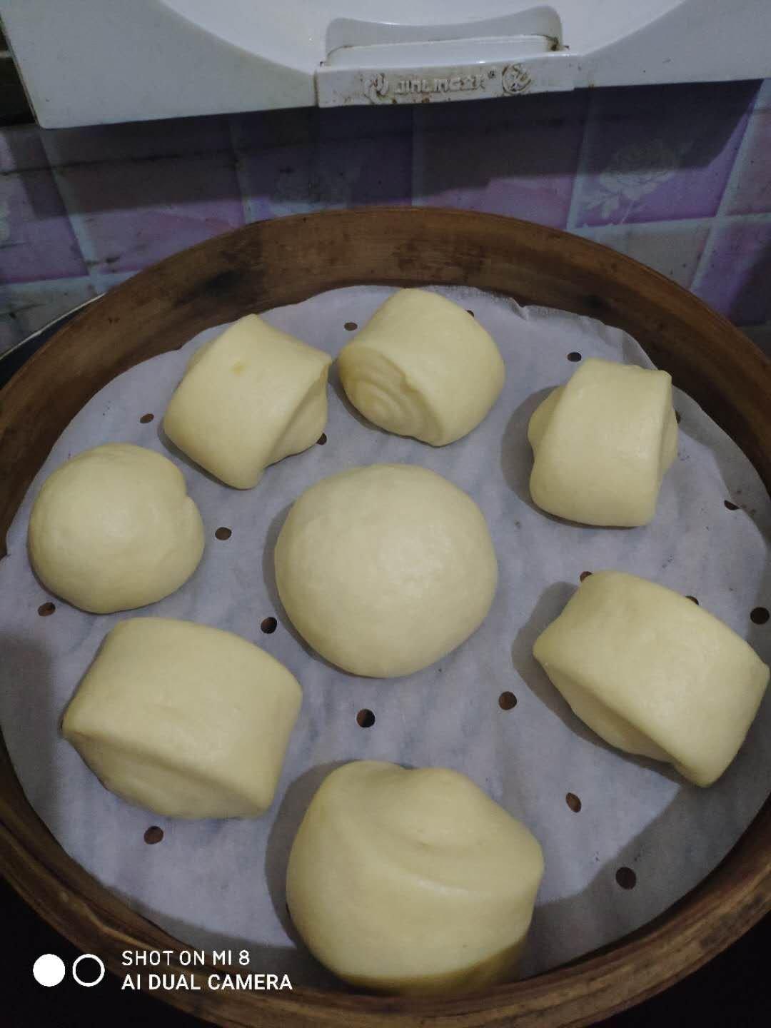 奶香玉米面馒头（一次发酵）