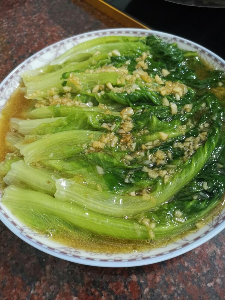 懒人耗油生菜，堪比饭店的美味的做法