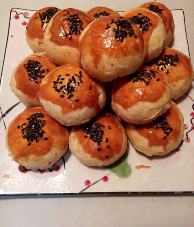 泳式鲜肉榨菜月饼