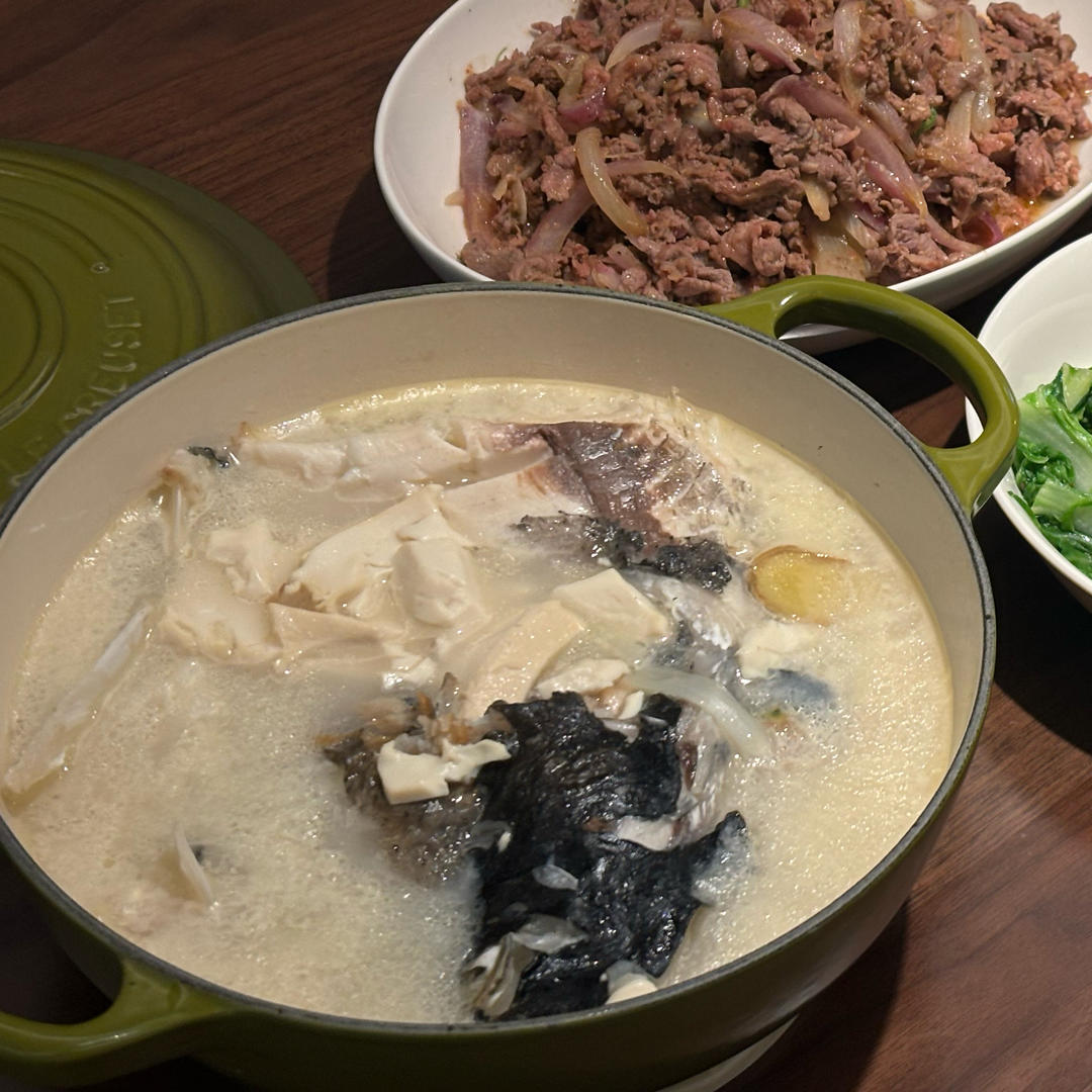 鱼头豆腐汤