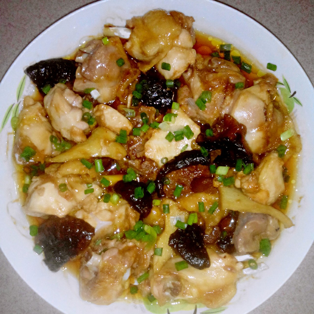 冬菇滑鸡
