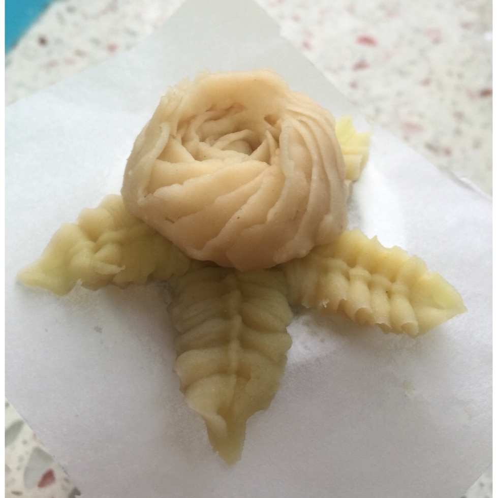自制白豆沙（韩式豆沙裱花用）