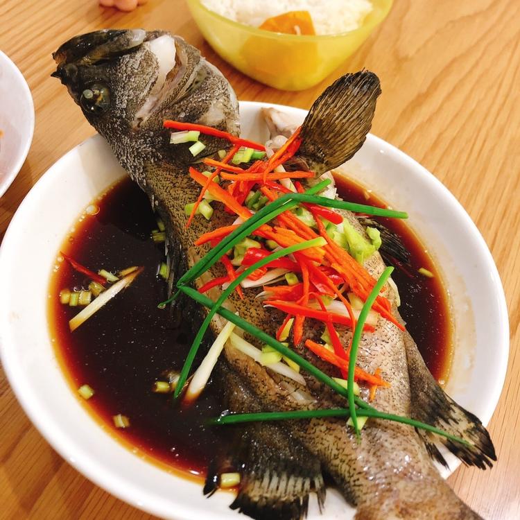 清蒸石斑鱼（海鲜系列五）