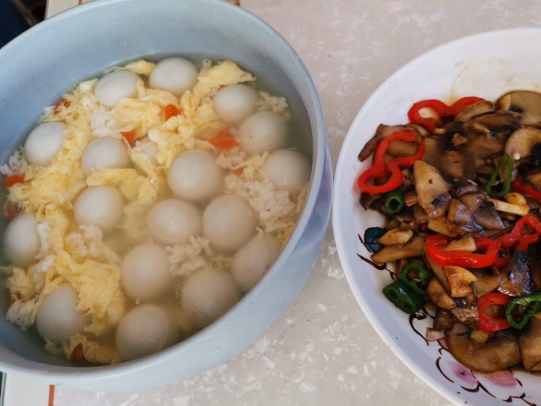 家常--酒酿圆子 小汤圆