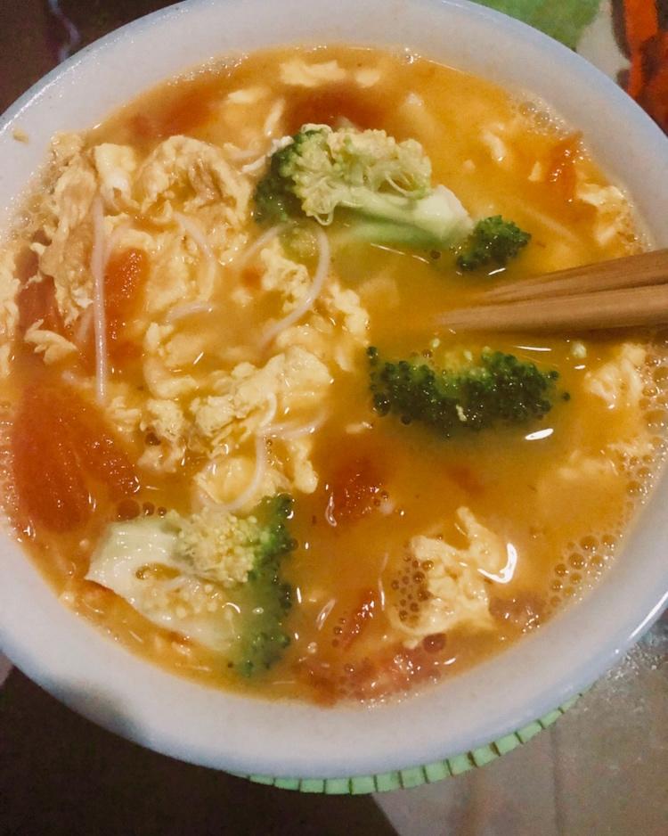 超级入味好吃的番茄鸡蛋面