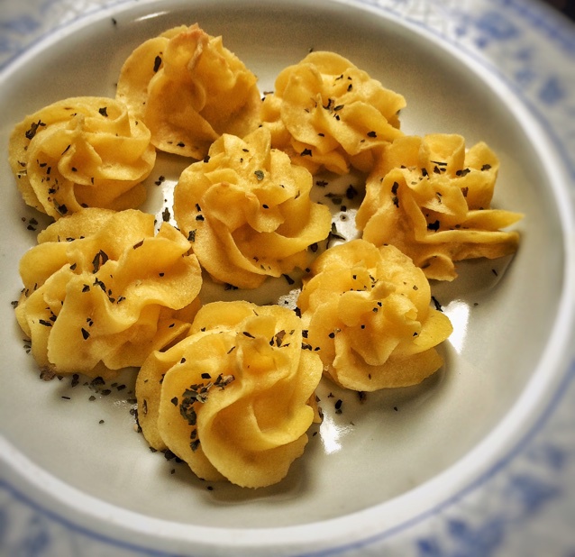 是正正啊-做的duchess potato 公爵夫人土豆泥