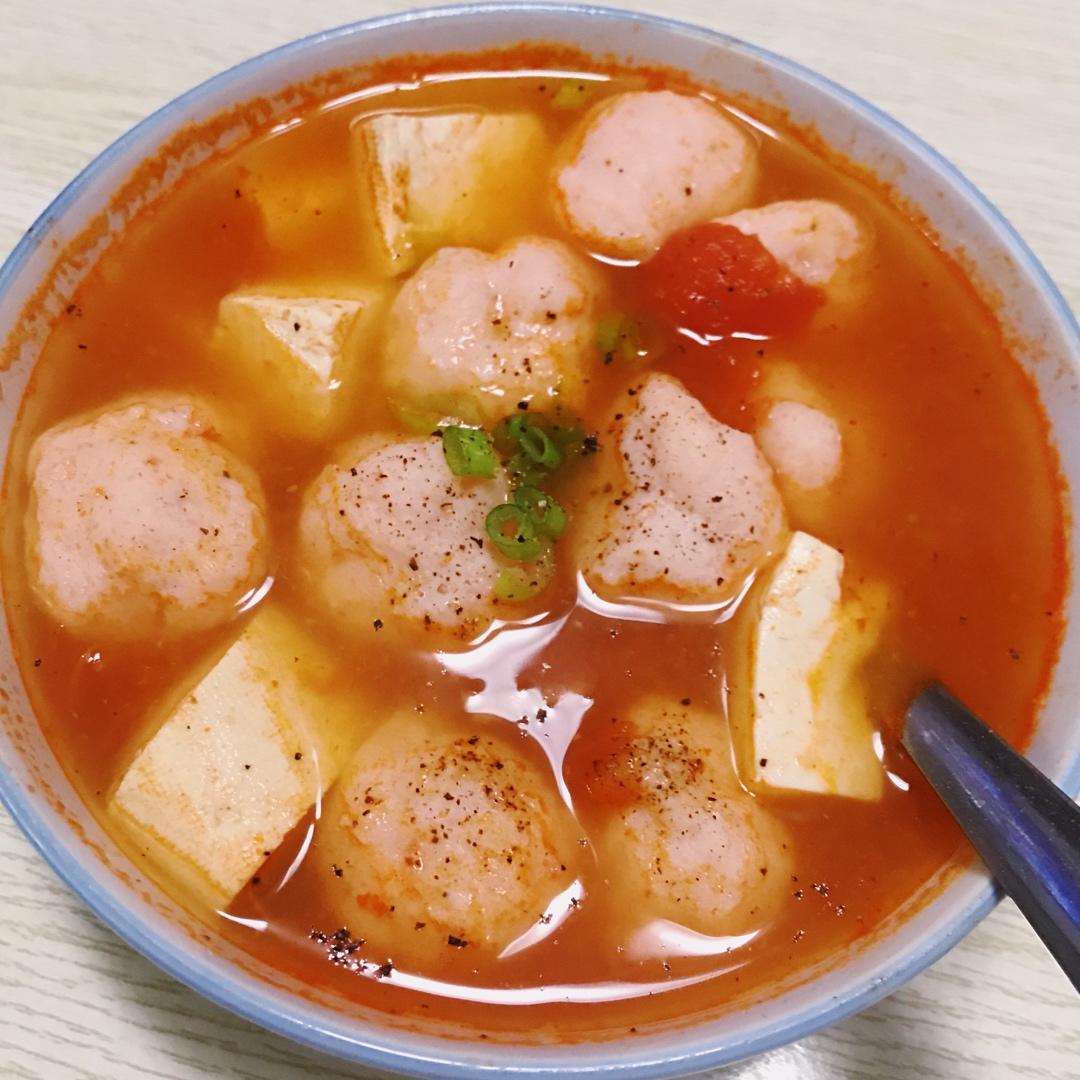 二肥继续肥呀肥呀肥做的番茄虾滑