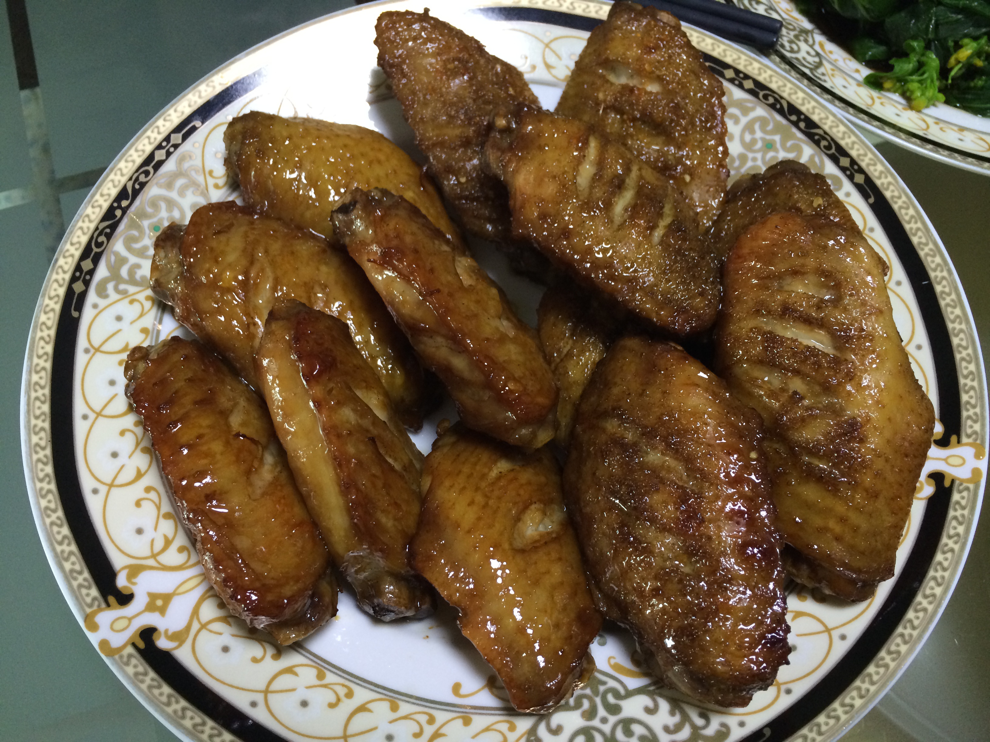 烤鸡翅（自制腌料）