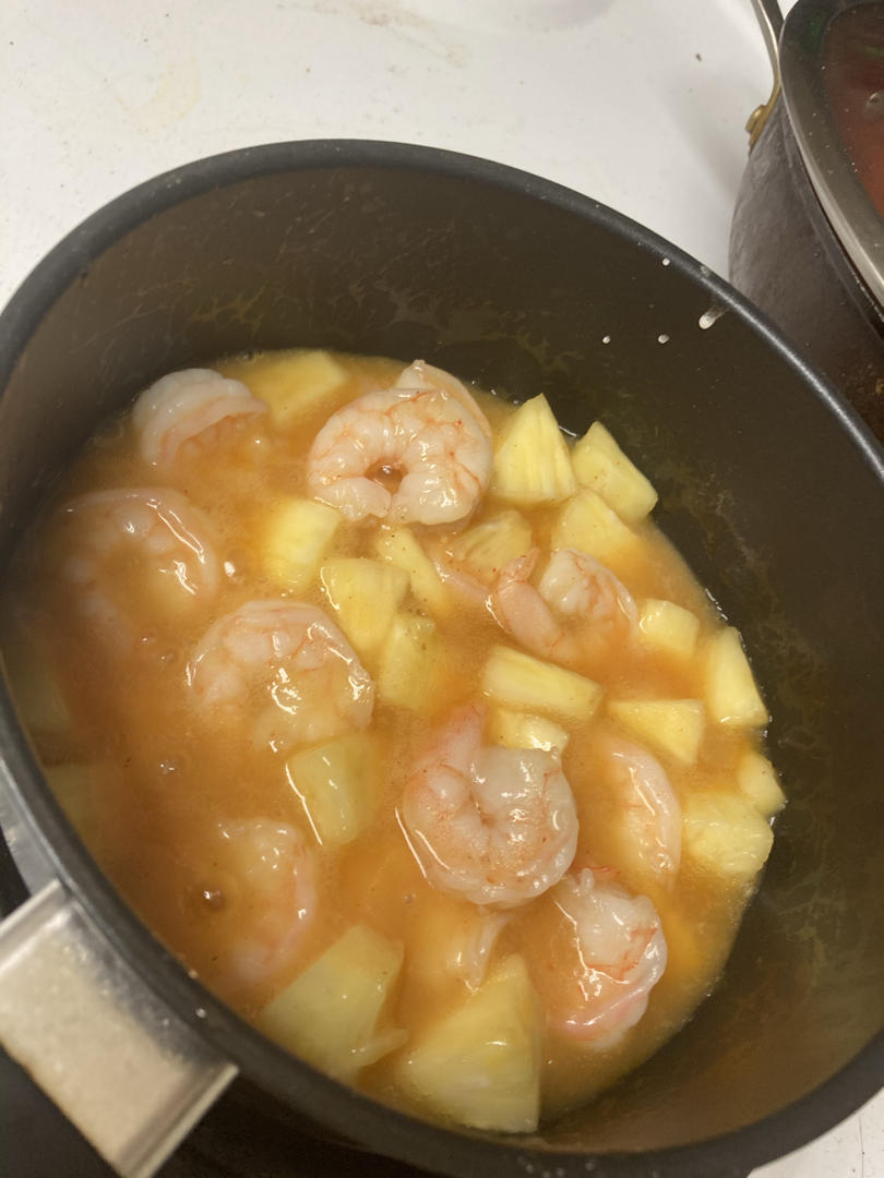 菠萝虾球