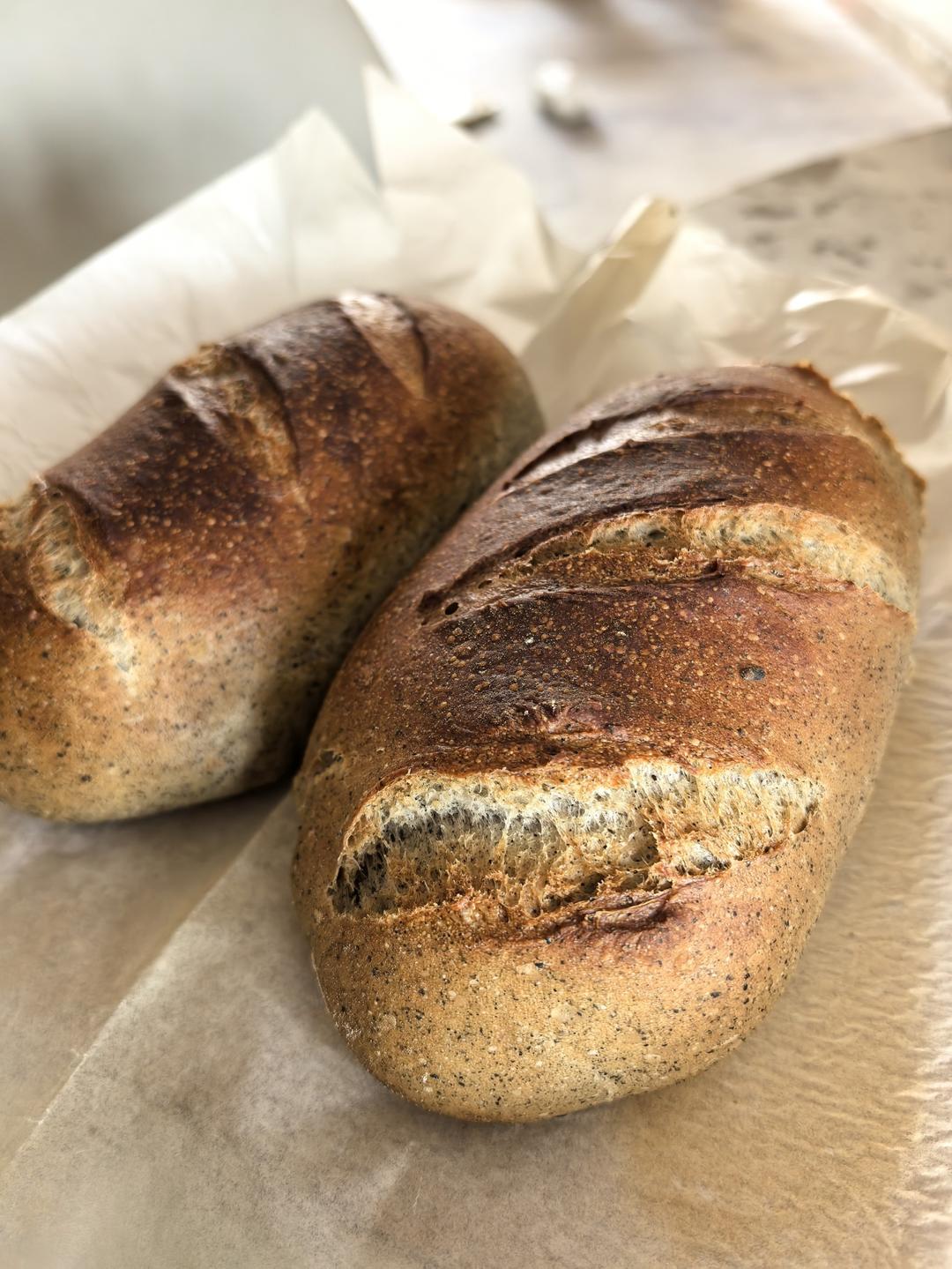 无油无糖！布鲁姆欧包~外脆内软超简单