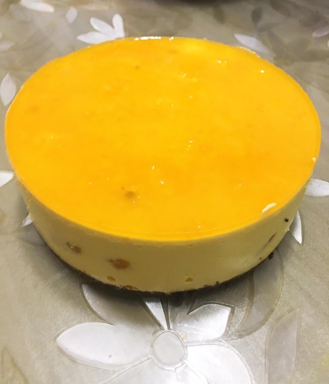 【视频】芒果慕斯（6寸） | 含镜面果胶配方