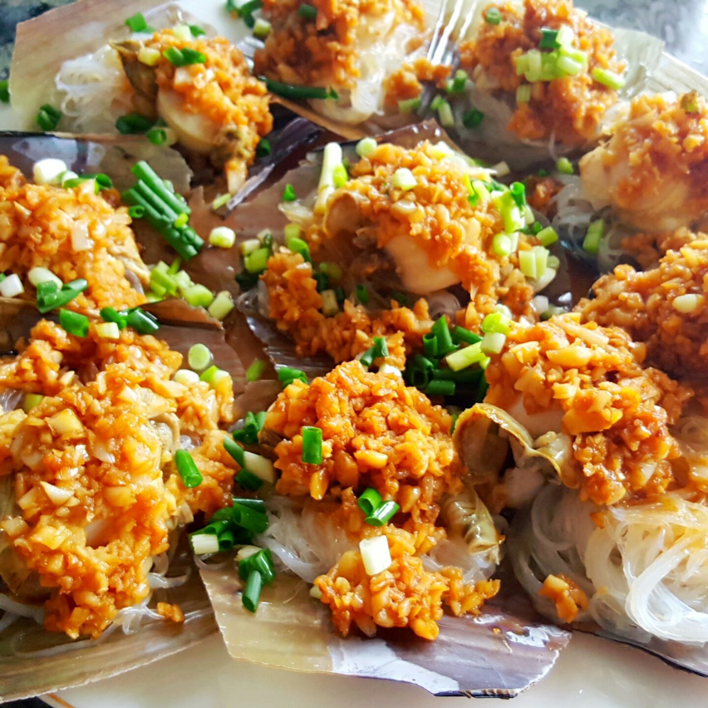 手机用户84202xma做的蒜蓉粉丝蒸带子