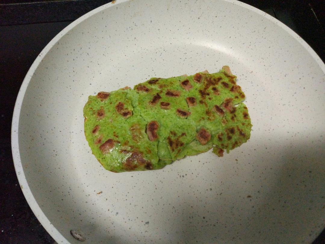 低脂西兰花可丽饼