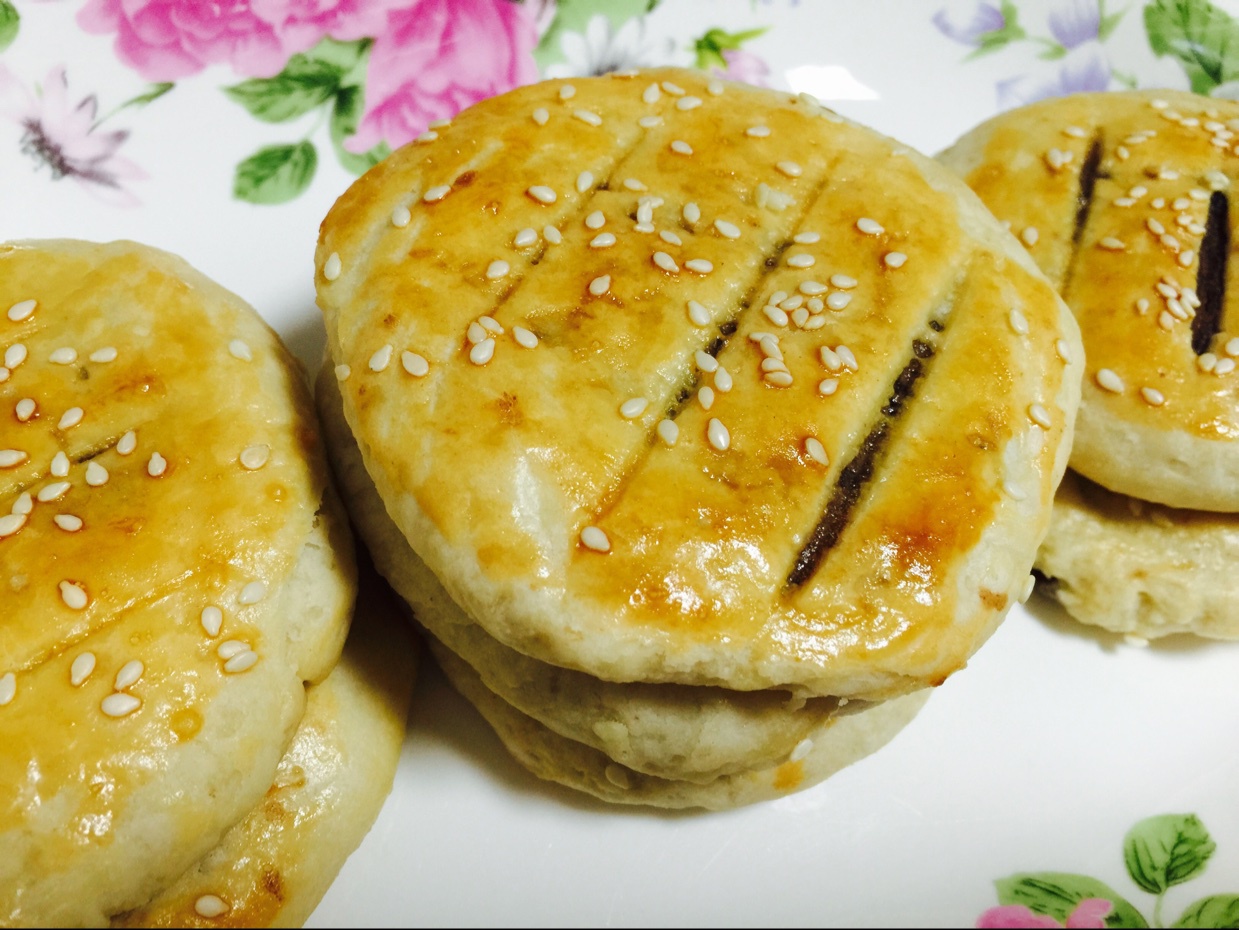 老婆饼之豆沙馅