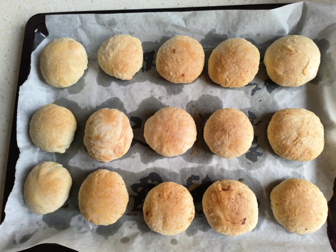 酥皮绿豆饼   酥得掉渣渣