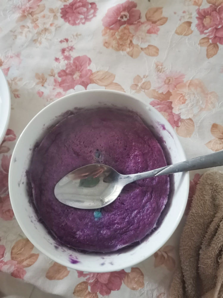 紫薯蒸糕的做法 步骤6