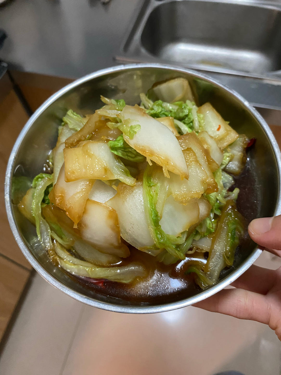 【自制】茴子白