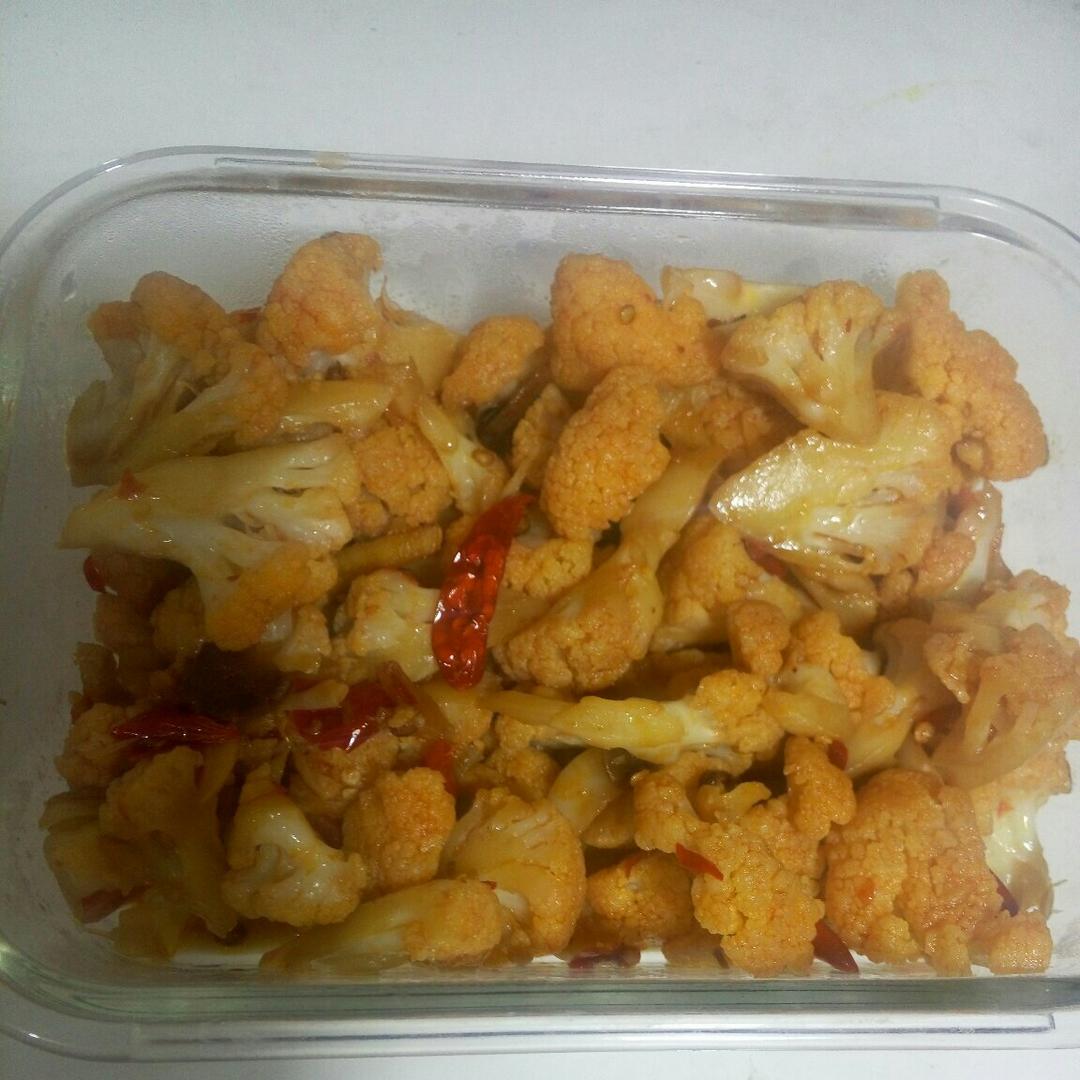 很“浪费”米饭的家常菜之一-------干锅菜花