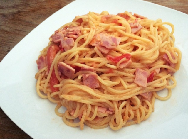 超简单的奶汁培根意面Carbonara