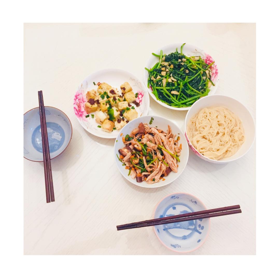 减脂健身｜凉拌手撕鸡丝（香辣&麻油版）