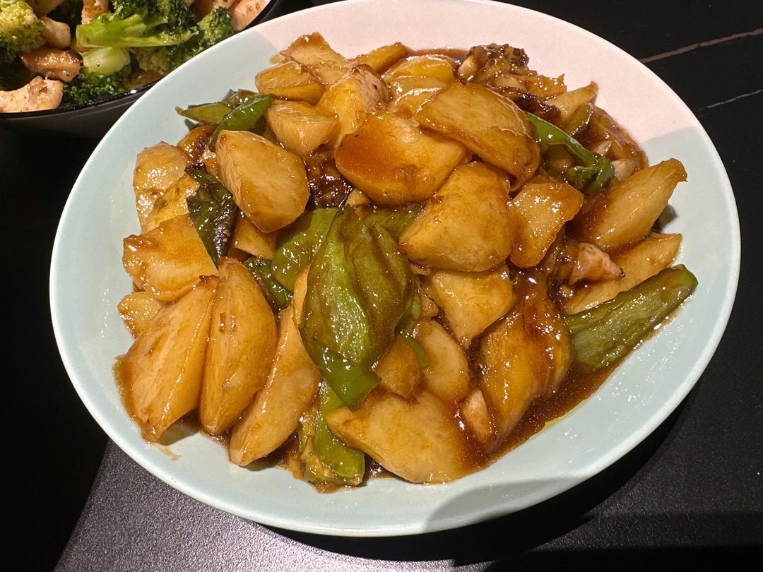 超级下饭的地三鲜
