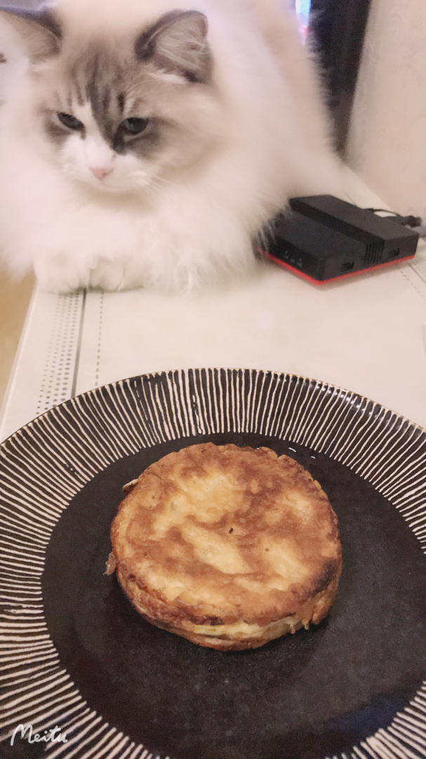 鸡蛋汉堡（附蛋饺和肉饼做法）