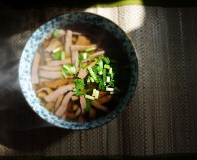 鸭血汤的做法