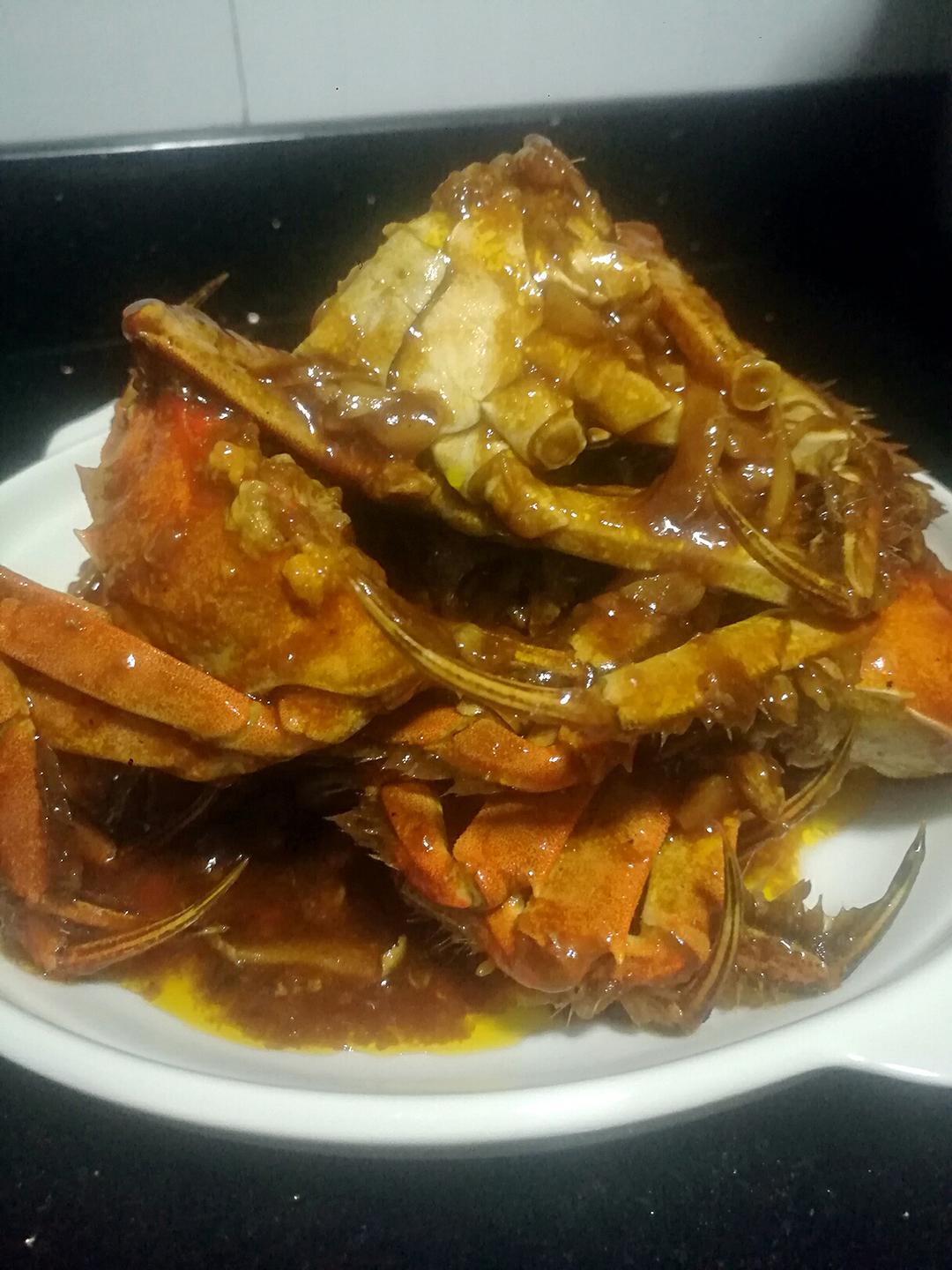 酱爆螃蟹