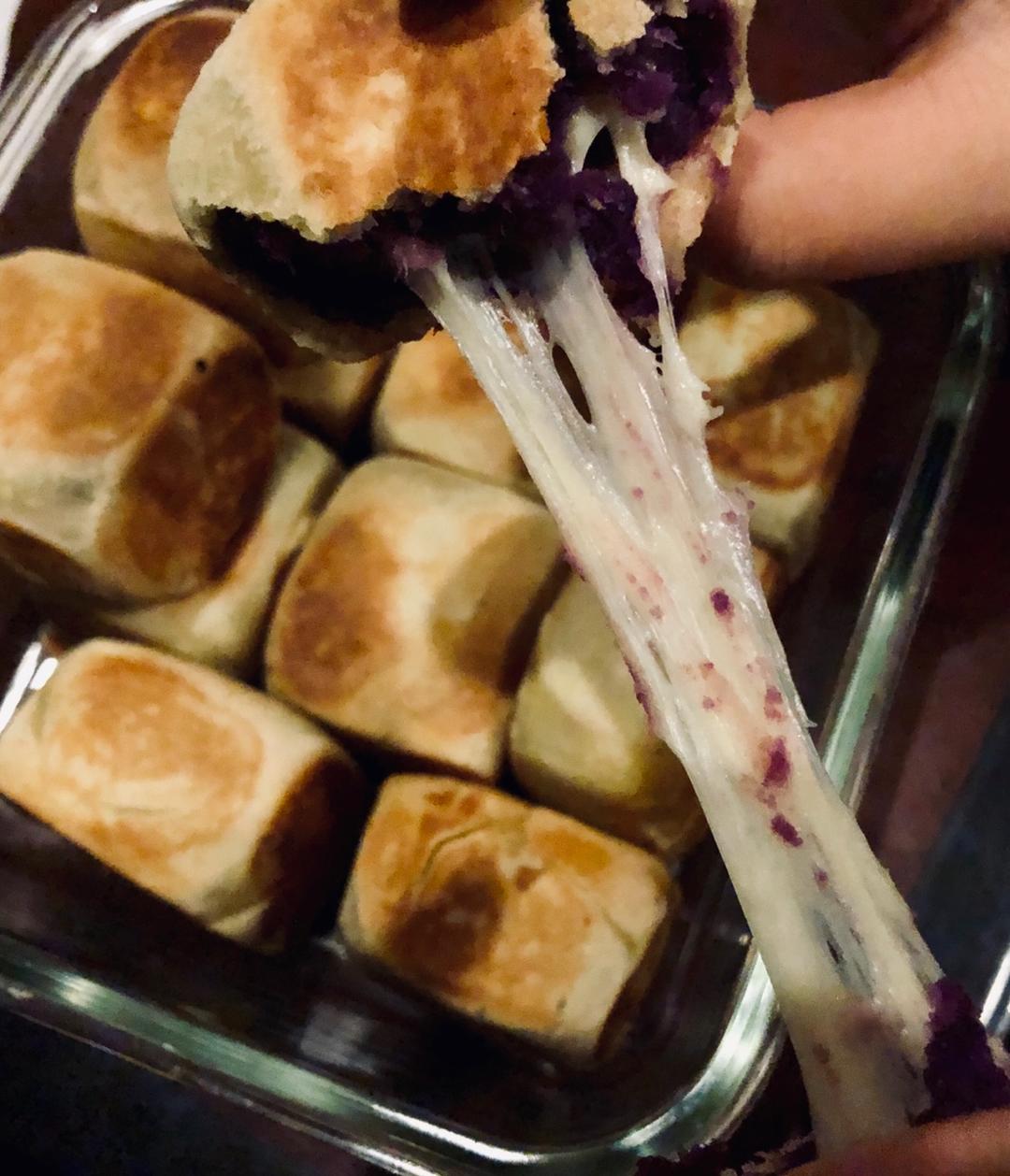 【爆浆紫薯仙豆糕】