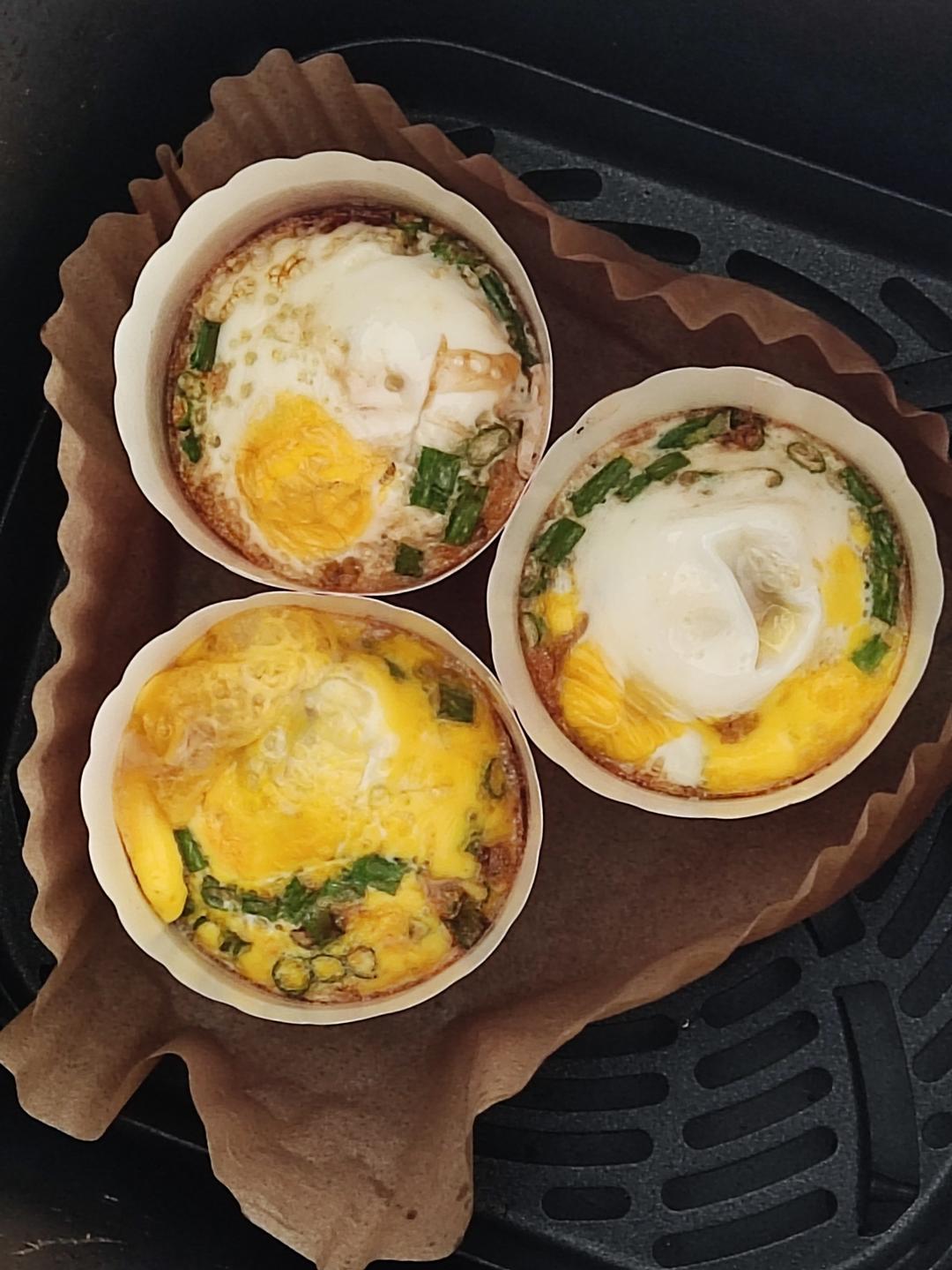 空气炸锅烤鸡蛋