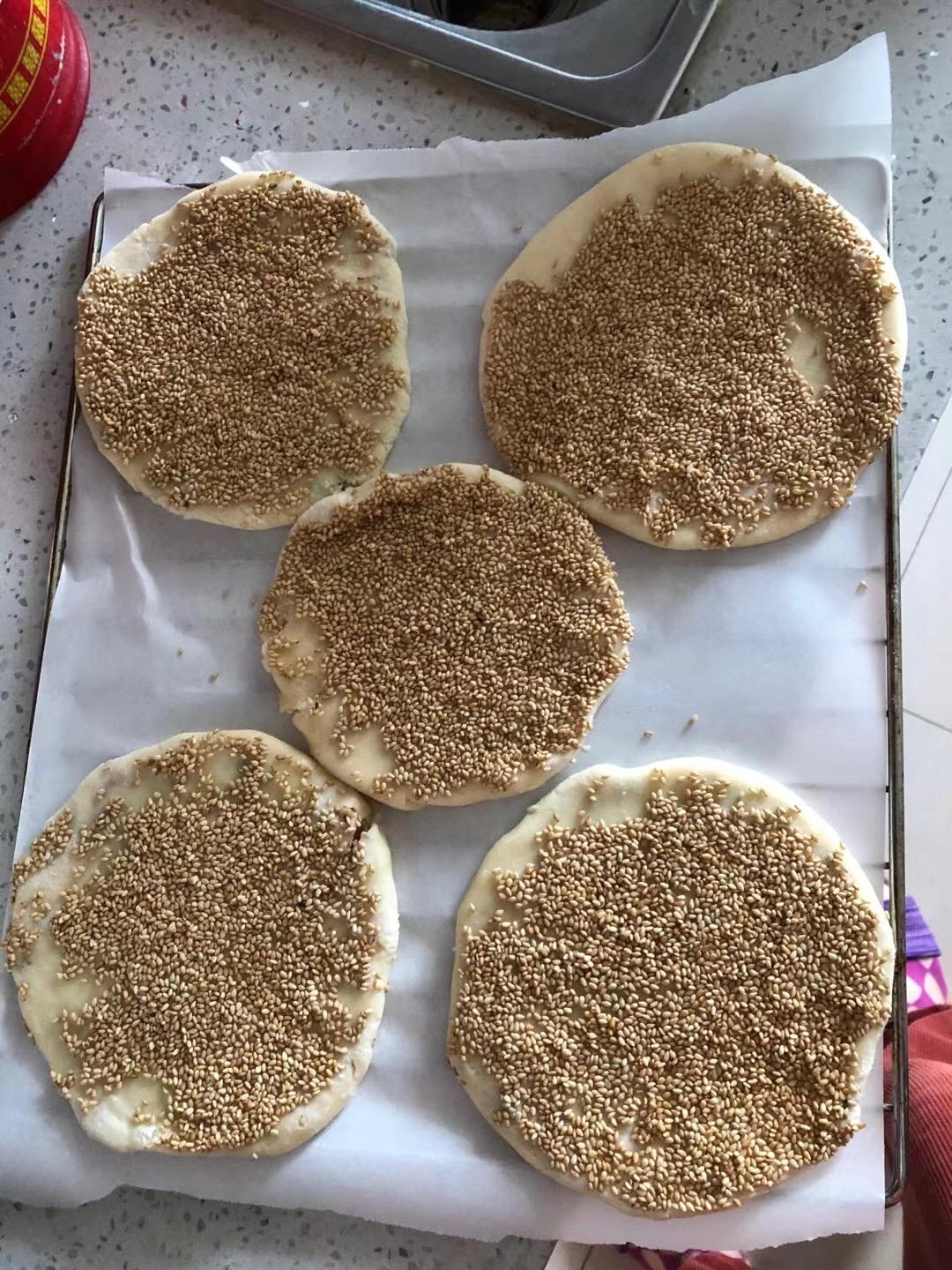 萝卜丝油渣香酥烧饼